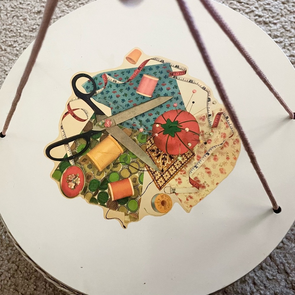 Vintage Sewing Basket